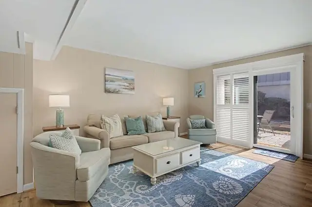 Living room at Ocean Club Villas 23